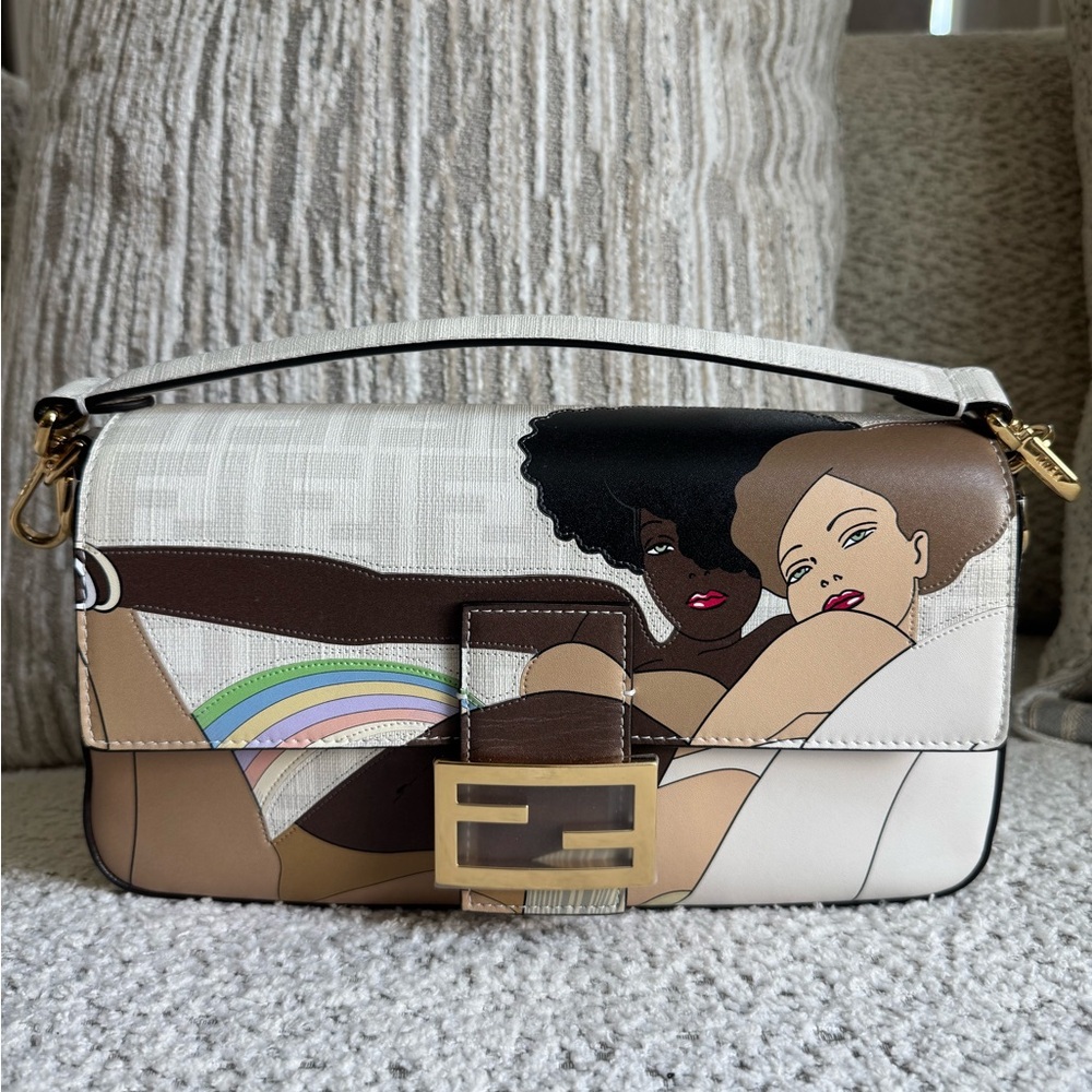 Fendi Mamma Baguette - Medium